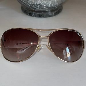 Armani Exchange Aviator Sunglasses